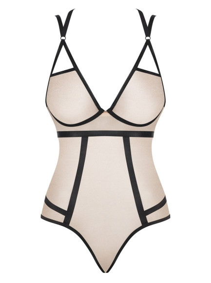 Эффектное боди Nudelia с двойными бретелями Эффектное боди Nudelia с двойными бретелями