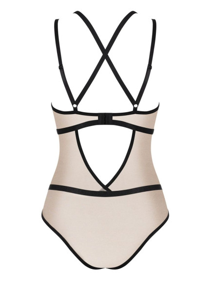 Эффектное боди Nudelia с двойными бретелями Эффектное боди Nudelia с двойными бретелями