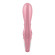 Розовый вибратор-кролик Hug Me - 21,2 см. Розовый вибратор-кролик Hug Me - 21,2 см.