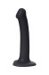 Черный фаллос на присоске Silicone Bendable Dildo M - 18 см. Черный фаллос на присоске Silicone Bendable Dildo M - 18 см.
