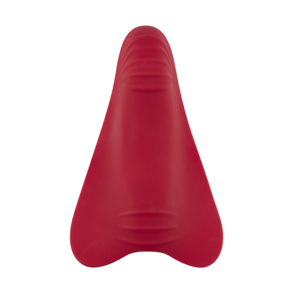 Малиновая силиконовая вибровкладка в трусики Малиновая силиконовая вибровкладка в трусики