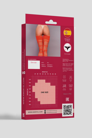 Пикантные чулочки в мелкую сетку с рисунком сзади Пикантные чулочки в мелкую сетку с рисунком сзади