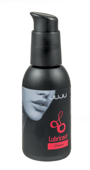 Съедобный лубрикант JUJU Cherry с ароматом вишни - 100 мл. Съедобный лубрикант JUJU Cherry с ароматом вишни - 100 мл.
