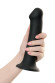 Черный фаллос на присоске Silicone Bendable Dildo XL - 20 см. Черный фаллос на присоске Silicone Bendable Dildo XL - 20 см.