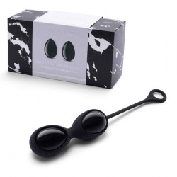 Тренажеры йони Le Wand Crystal Yoni Eggs из черного обсидиана Тренажеры йони Le Wand Crystal Yoni Eggs из черного обсидиана