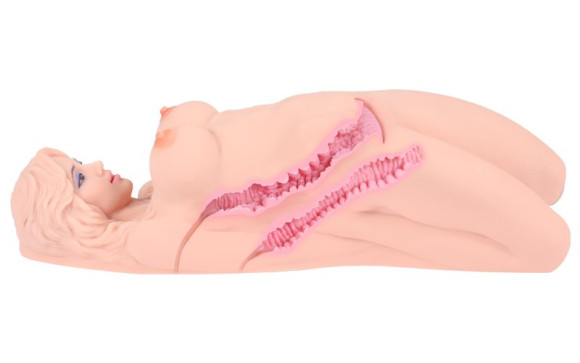 Телесный мастурбатор Veronia с двойным слоем материала Телесный мастурбатор Veronia с двойным слоем материала