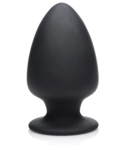 Черная мягкая анальная пробка Squeezable Large Anal Plug - 13,2 см. Черная мягкая анальная пробка Squeezable Large Anal Plug - 13,2 см.