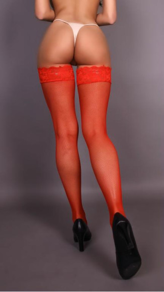 Пикантные ажурные чулочки в мелкую сеточку Пикантные ажурные чулочки в мелкую сеточку
