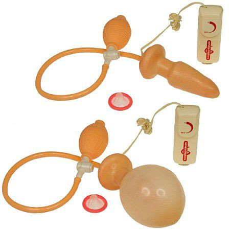 Анальная пробка-вибратор с выносным пультом управления вибрацией - 12 см. Анальная пробка-вибратор с выносным пультом управления вибрацией - 12 см.