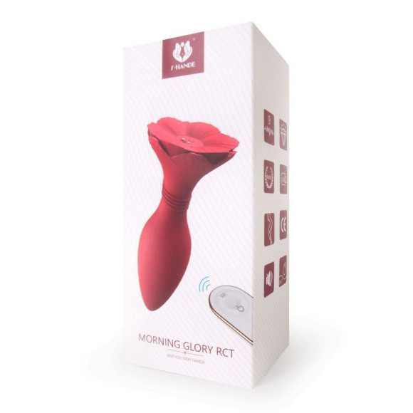 Черный анальный вибромассажер Morning Glory RСT - 12,8 см. Черный анальный вибромассажер Morning Glory RСT - 12,8 см.