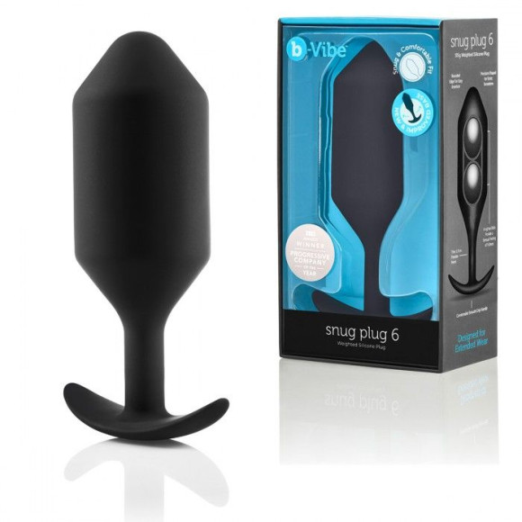 Черная анальная пробка для ношения B-vibe Snug Plug 6 - 17 см. Черная анальная пробка для ношения B-vibe Snug Plug 6 - 17 см.