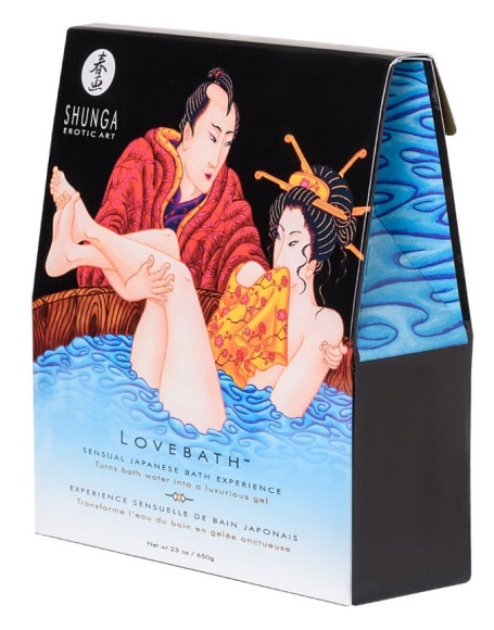 Соль для ванны Lovebath Ocean temptation, превращающая воду в гель - 650 гр. Соль для ванны Lovebath Ocean temptation, превращающая воду в гель - 650 гр.