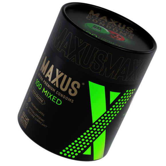 Презервативы MAXUS Mixed - 100 шт. Презервативы MAXUS Mixed - 100 шт.