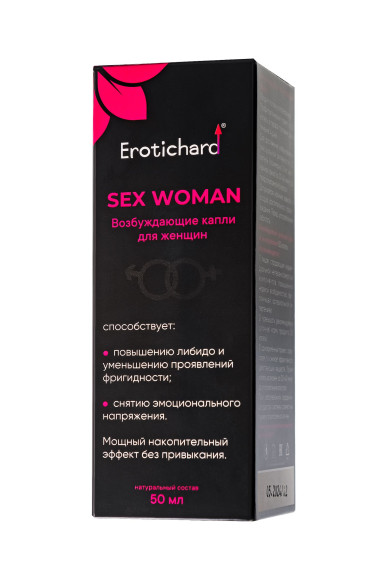 Капли для женщин Erotichard Sex Woman - 50 мл. Капли для женщин Erotichard Sex Woman - 50 мл.