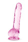 Розовый фаллоимитатор 8 Inch Crystalline Dildo - 19,5 см. Розовый фаллоимитатор 8 Inch Crystalline Dildo - 19,5 см.