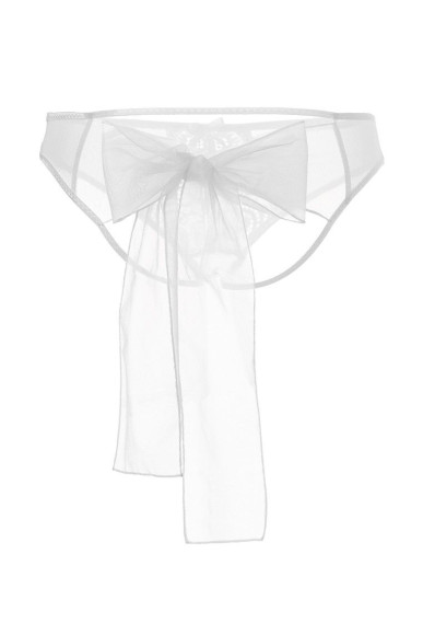 Эротические сетчатые трусики с бантом Mia Эротические сетчатые трусики с бантом Mia