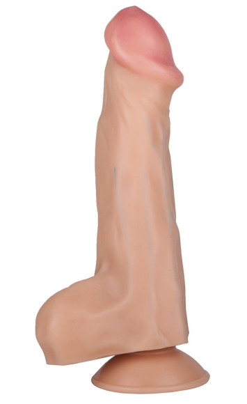 Фаллоимитатор-реалистик №26 с присоской - 19,5 см. Фаллоимитатор-реалистик №26 с присоской - 19,5 см.