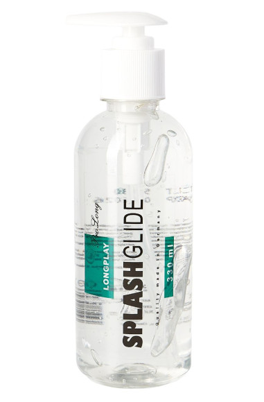Пролонгирующий лубрикант на водной основе Splashglide Long Play Prolong - 330 мл. Пролонгирующий лубрикант на водной основе Splashglide Long Play Prolong - 330 мл.