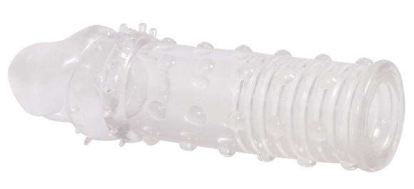 Прозрачная насадка на пенис Fun Extension - 16 см. Прозрачная насадка на пенис Fun Extension - 16 см.