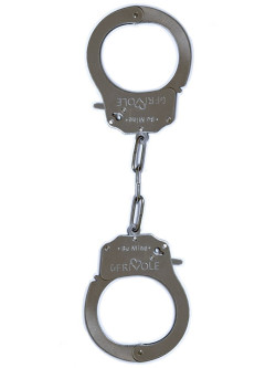 Металлические наручники Be Mine с парой ключей