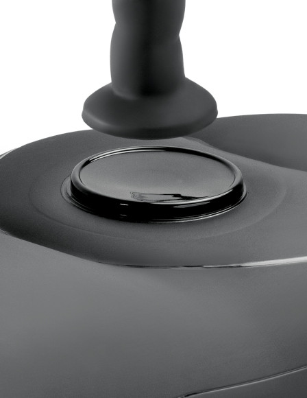 Черное надувное кресло с платформой для фиксации дилдо Body Dock Inflatable Love Seat Черное надувное кресло с платформой для фиксации дилдо Body Dock Inflatable Love Seat