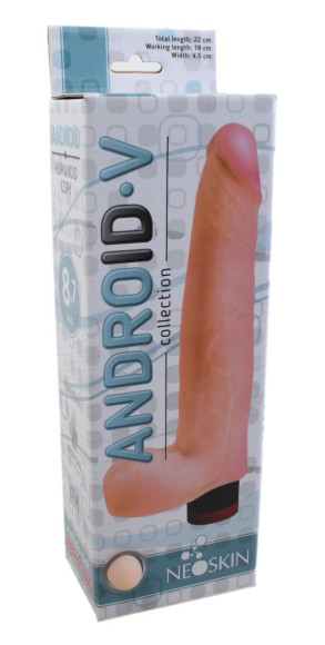 Фаллический вибратор ANDROID V - 22 см. Фаллический вибратор ANDROID V - 22 см.