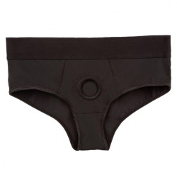 Черные трусы для страпона BACKLESS BRIEF HARNESS L/XL Черные трусы для страпона BACKLESS BRIEF HARNESS L/XL