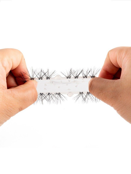 Эластичное эрекционное кольцо с черными «ресничками» Эластичное эрекционное кольцо с черными «ресничками»