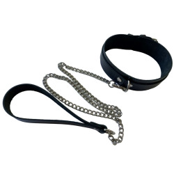 Ошейник Вайлдкэт с поводком-цепочкой Ошейник Вайлдкэт с поводком-цепочкой