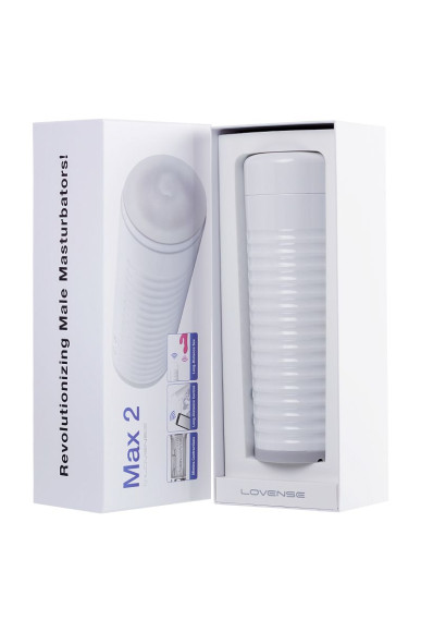 Белый мастурбатор Lovense Max 2 Белый мастурбатор Lovense Max 2