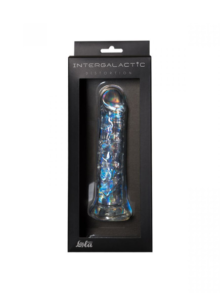 Прозрачный фаллоимитатор Distortion - 18 см. Прозрачный фаллоимитатор Distortion - 18 см.