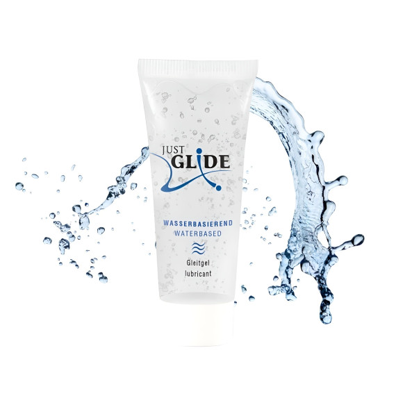 Гель-смазка на водной основе Just Glide - 20 мл. Гель-смазка на водной основе Just Glide - 20 мл.