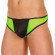 Черно-зеленые мужские трусики-тонги Черно-зеленые мужские трусики-тонги