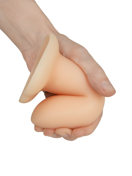 Телесный нереалистичный дилдо Emotional Soft Max - 13 см. Телесный нереалистичный дилдо Emotional Soft Max - 13 см.