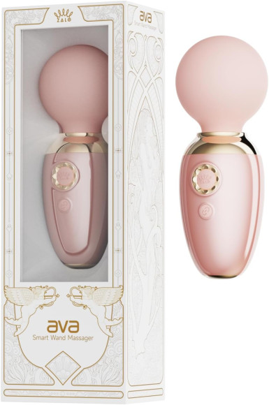 Нежно-розовый мини-вибратор с функцией нагрева Ava Нежно-розовый мини-вибратор с функцией нагрева Ava