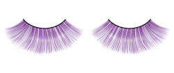 Длинные фиолетовые ресницы Deluxe