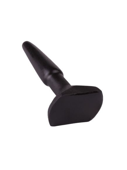 Чёрный анальный плаг на широком основании - 11,5 см. Чёрный анальный плаг на широком основании - 11,5 см.