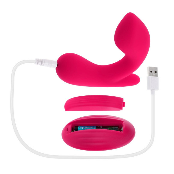 Розовый вибростимулятор G зоны All About the Bass Розовый вибростимулятор G зоны All About the Bass