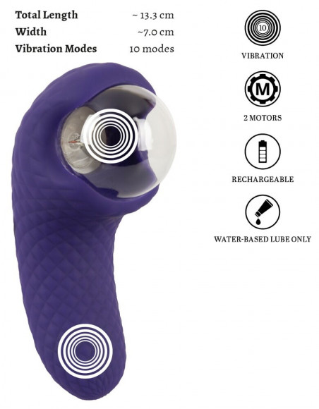 Синий плазменный вибратор ZANTO Plasma Vibrator