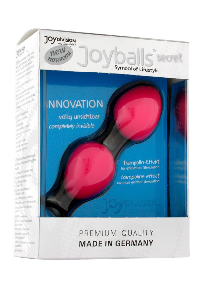 Розовые вагинальные шарики Joyballs Secret Розовые вагинальные шарики Joyballs Secret
