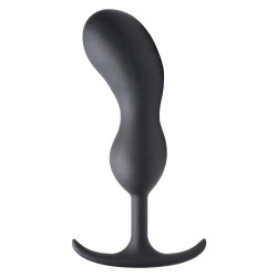 Черный массажер простаты с утяжелителями Premium Silicone Weighted Prostate Plug XL - 20,8 см. Черный массажер простаты с утяжелителями Premium Silicone Weighted Prostate Plug XL - 20,8 см.