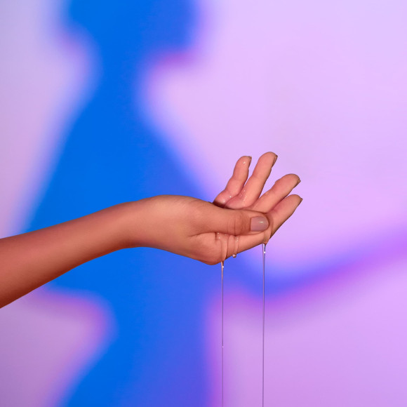 Съедобное согревающее массажное масло Love Me Tender Cotton Candy с ароматом сладкой ваты - 10 мл.