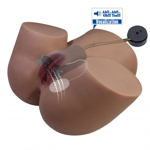 Мастурбатор Briony с 2 любовными каналами