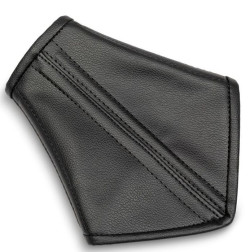 Черный широкий ошейник с регулируемым объемом Черный широкий ошейник с регулируемым объемом