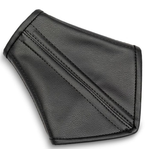 Черный широкий ошейник с регулируемым объемом Черный широкий ошейник с регулируемым объемом