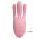 Розовый вибратор с фингерингом Diego Розовый вибратор с фингерингом Diego