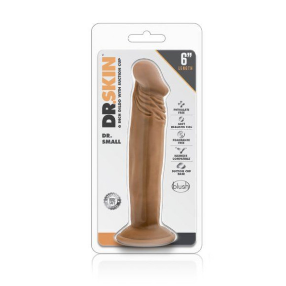 Карамельный фаллоимитатор Dr. Small 6 Inch Dildo - 16,5 см. Карамельный фаллоимитатор Dr. Small 6 Inch Dildo - 16,5 см.