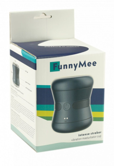 Сквозной мастурбатор в колбе с вибрацией Сквозной мастурбатор в колбе с вибрацией