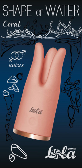 Коралловый вибростимулятор CORAL - 10,2 см. Коралловый вибростимулятор CORAL - 10,2 см.