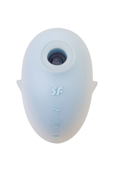 Голубой вакуум-волновой стимулятор клитора с вибрацией Cutie Ghost Голубой вакуум-волновой стимулятор клитора с вибрацией Cutie Ghost